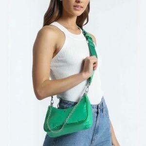 Princess Polly Peta + Jain Paloma Bag in Green Nylon